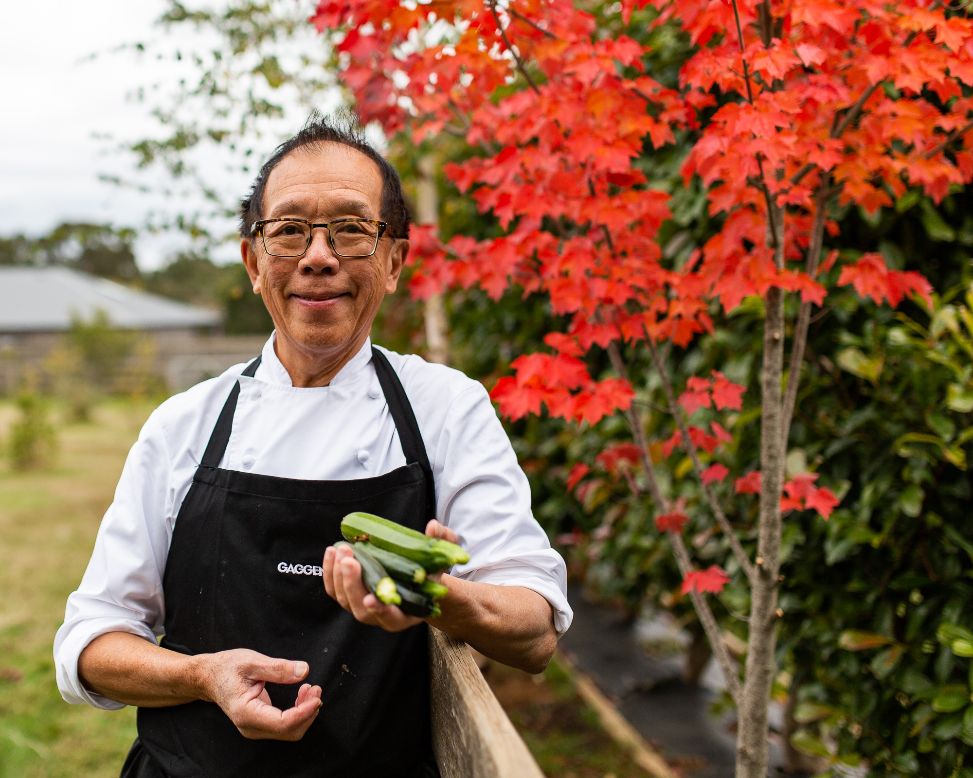 At His Home in Picturesque Trentham Renowned Chef and Author